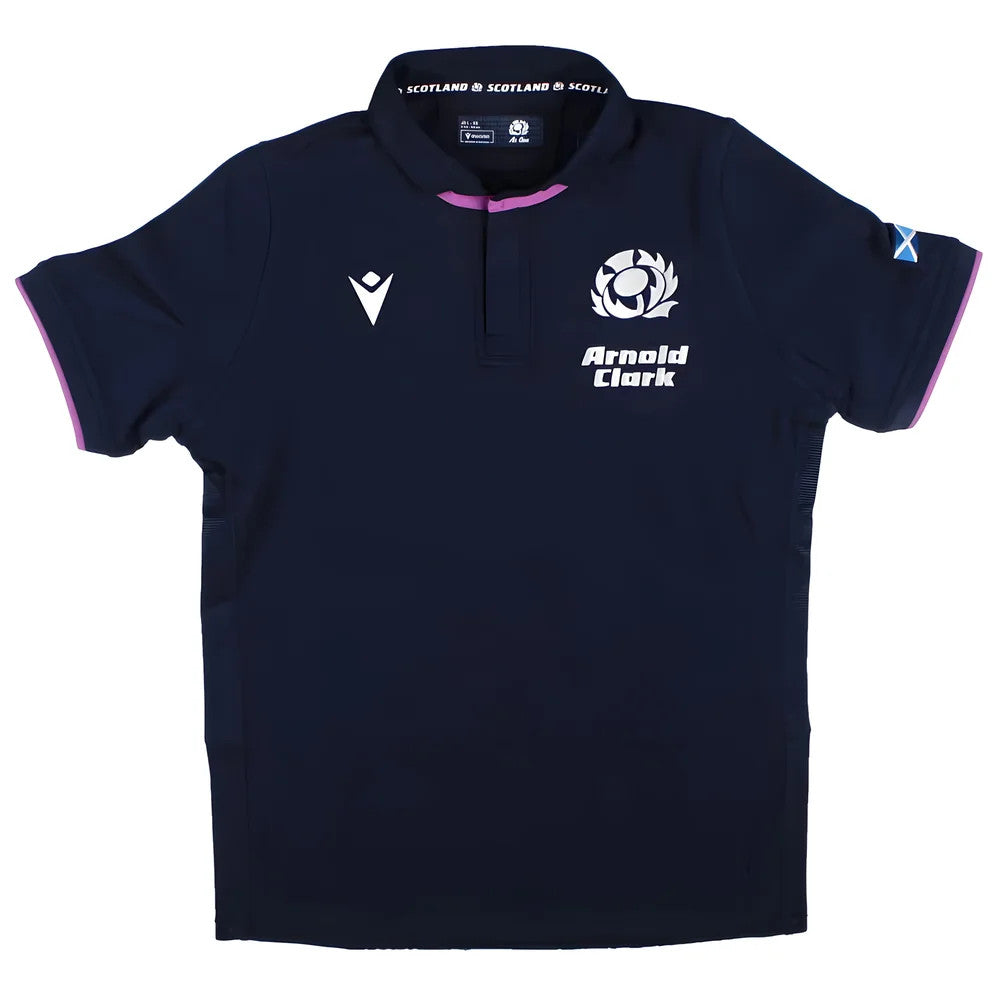2025-2026 Scotland Home Cotton Rugby Shirt (Kids)_0