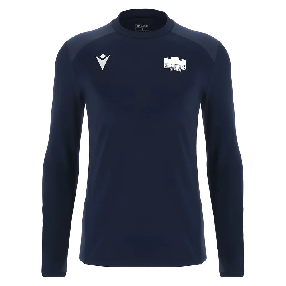2025-2026 Edinburgh Rugby Training Sweatshirt (Navy)_0