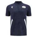 2025-2026 Edinburgh Rugby Travel Polo Shirt (Navy)_0