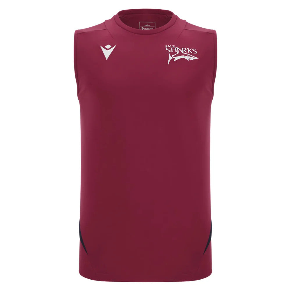 2025-2026 Sale Sharks Training Poly Sleeveless Shirt_0
