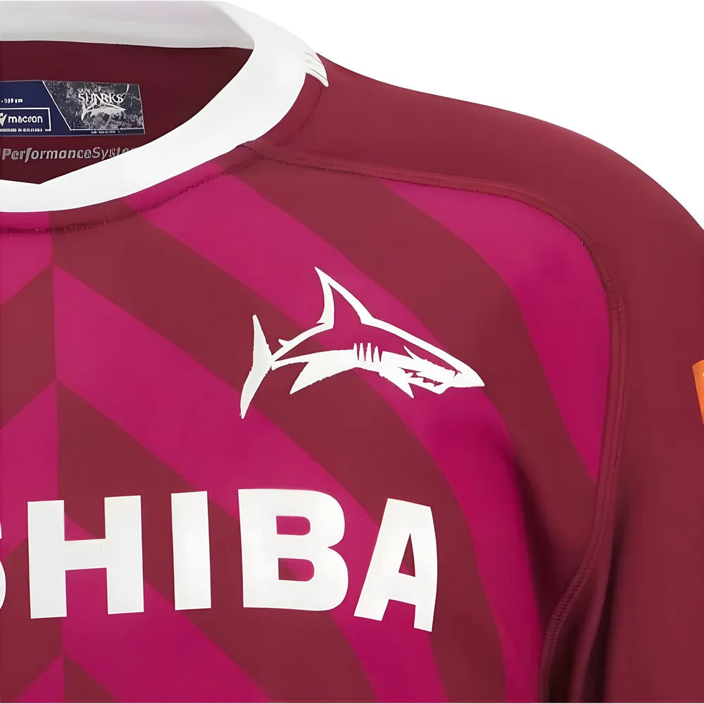 2025-2026 Sale Sharks Away Rugby Shirt (Kids)_1