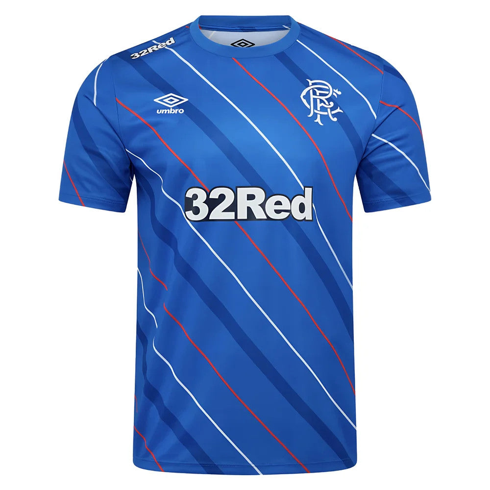 2025-2026 Rangers Home Pre Match Short Sleeve Tee (Lapis Blue)_0
