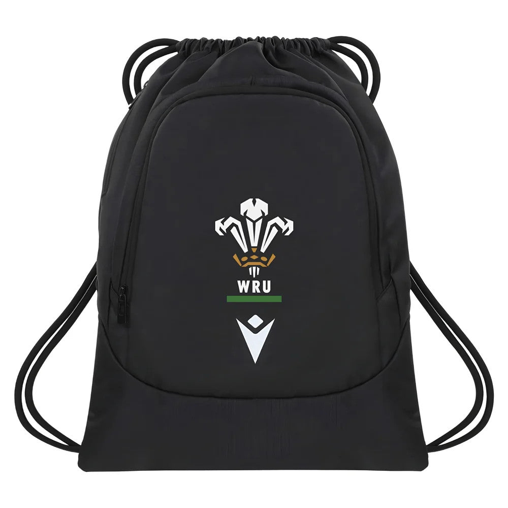 2025-2026 Wales WRU Rugby Ath Gymsack (Black)_0