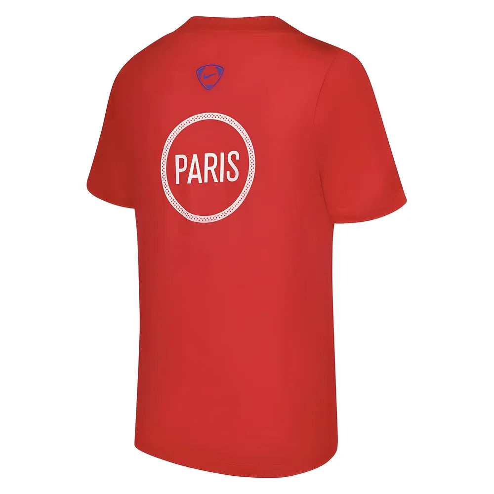 2025-2026 PSG T90 Remix T-Shirt (Red) - Kids_2