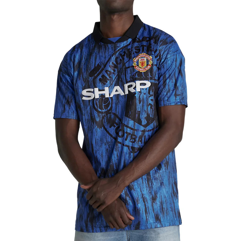 1992-1993 Man Utd Away Retro Shirt_0