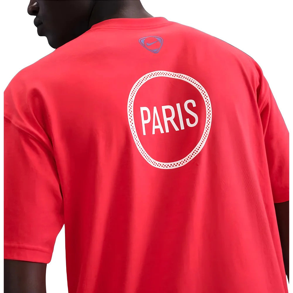 2025-2026 PSG Total 90 Football T-Shirt (Red)_1
