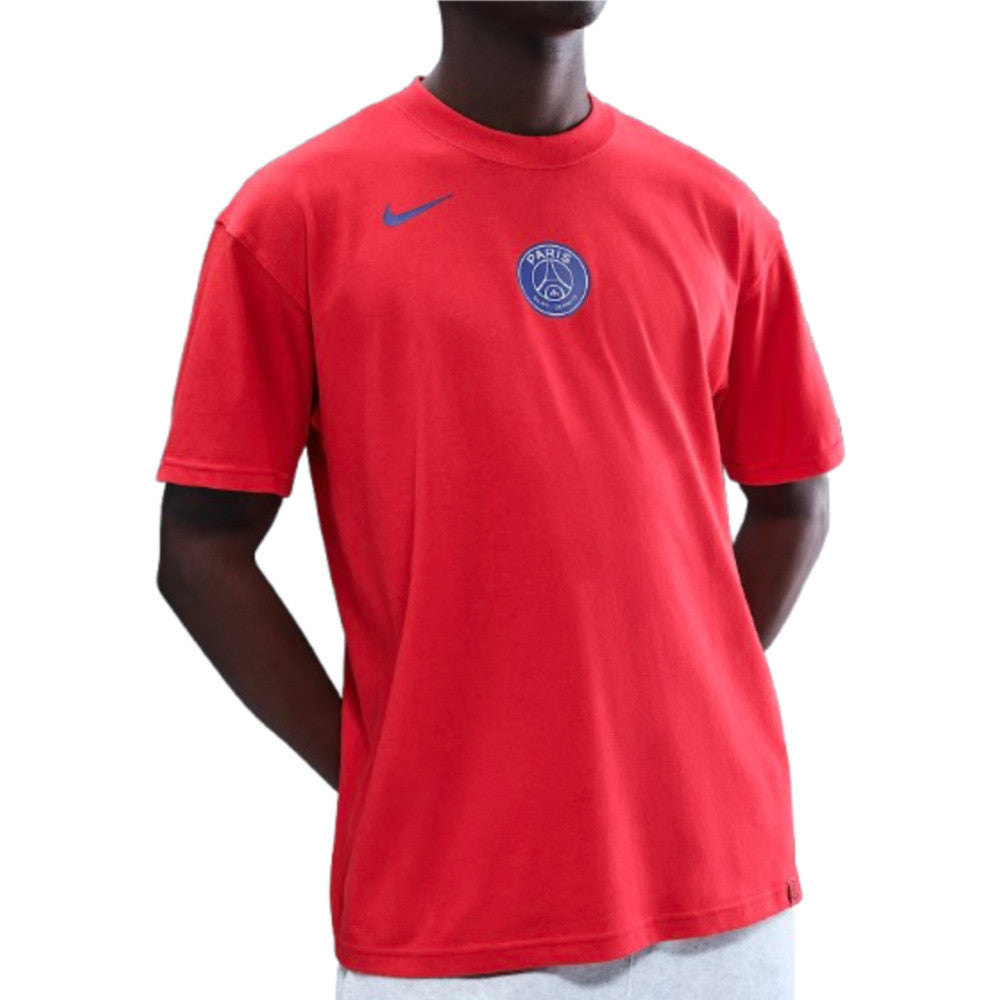 2025-2026 PSG Total 90 Football T-Shirt (Red)_0