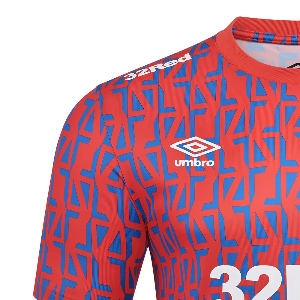 2025-2026 Rangers Away Pre-Match Tee (Flame Scarlet)_3