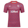 2025-2026 Rangers Away Pre-Match Tee (Flame Scarlet)_0