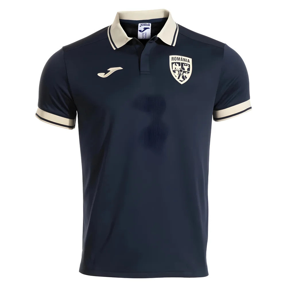 2025-2026 Romania Presentation Polo Shirt (Navy)_0