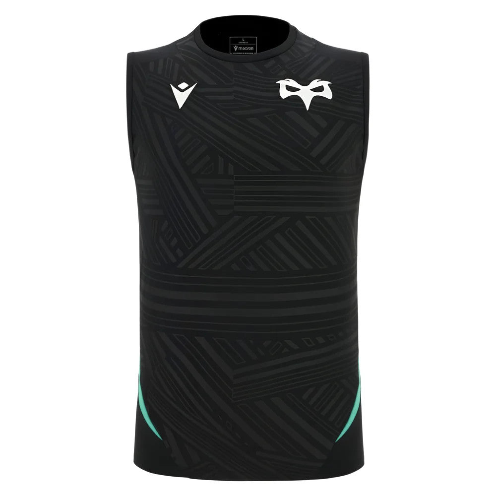 2025-2026 Ospreys Training Poly Sleeveless Shirt (Black)_0