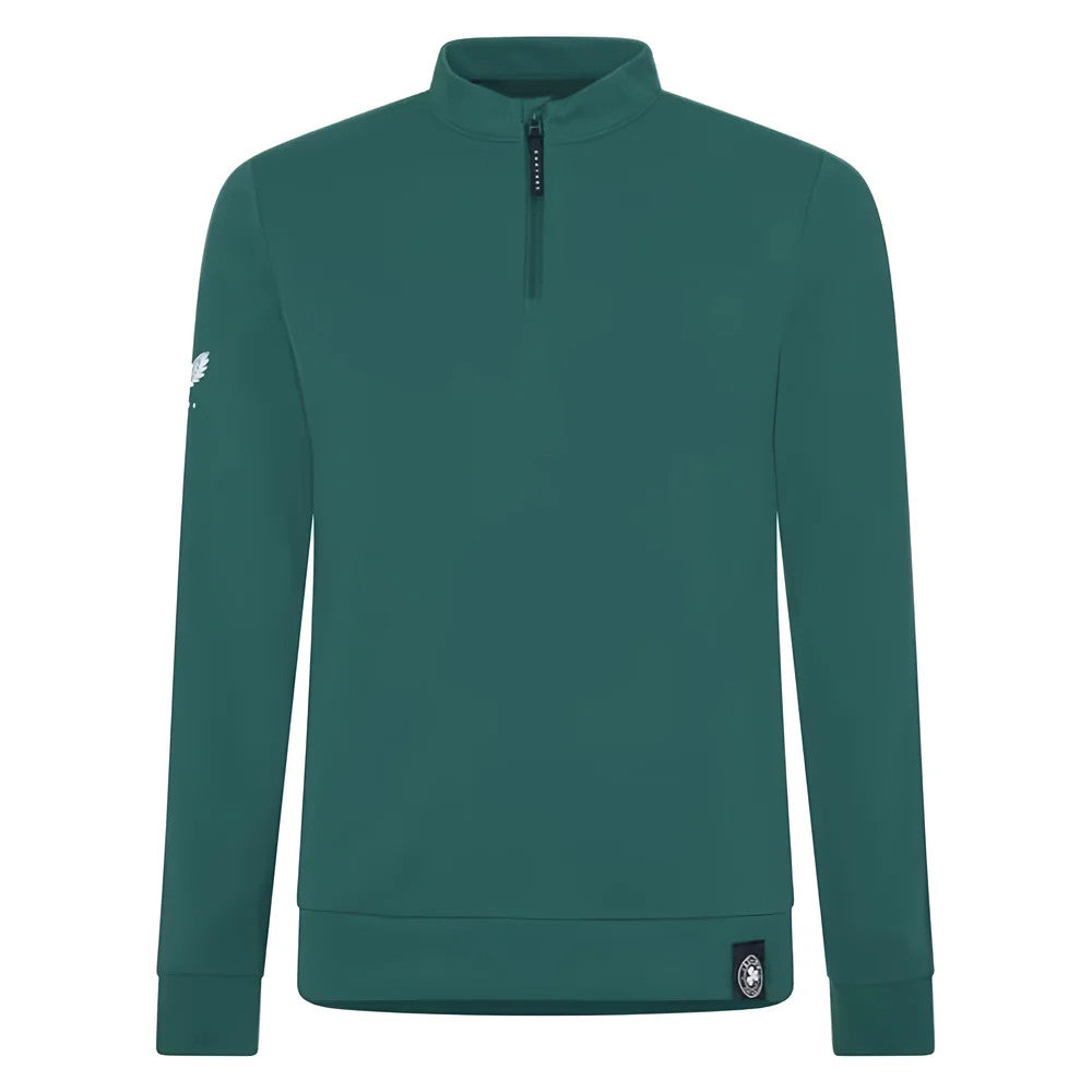 2025-2026 Ireland Essentials Classic 1/4 Zip Top (Green)_0