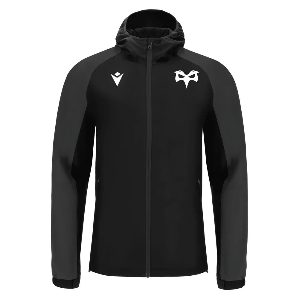 2025-2026 Ospreys Rugby Rain Jacket (Black)_0