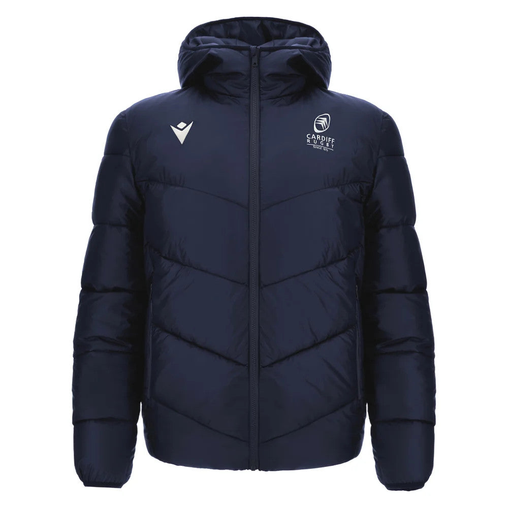 2025-2026 Cardiff Blues Padded Bomber Jacket (Navy)_0