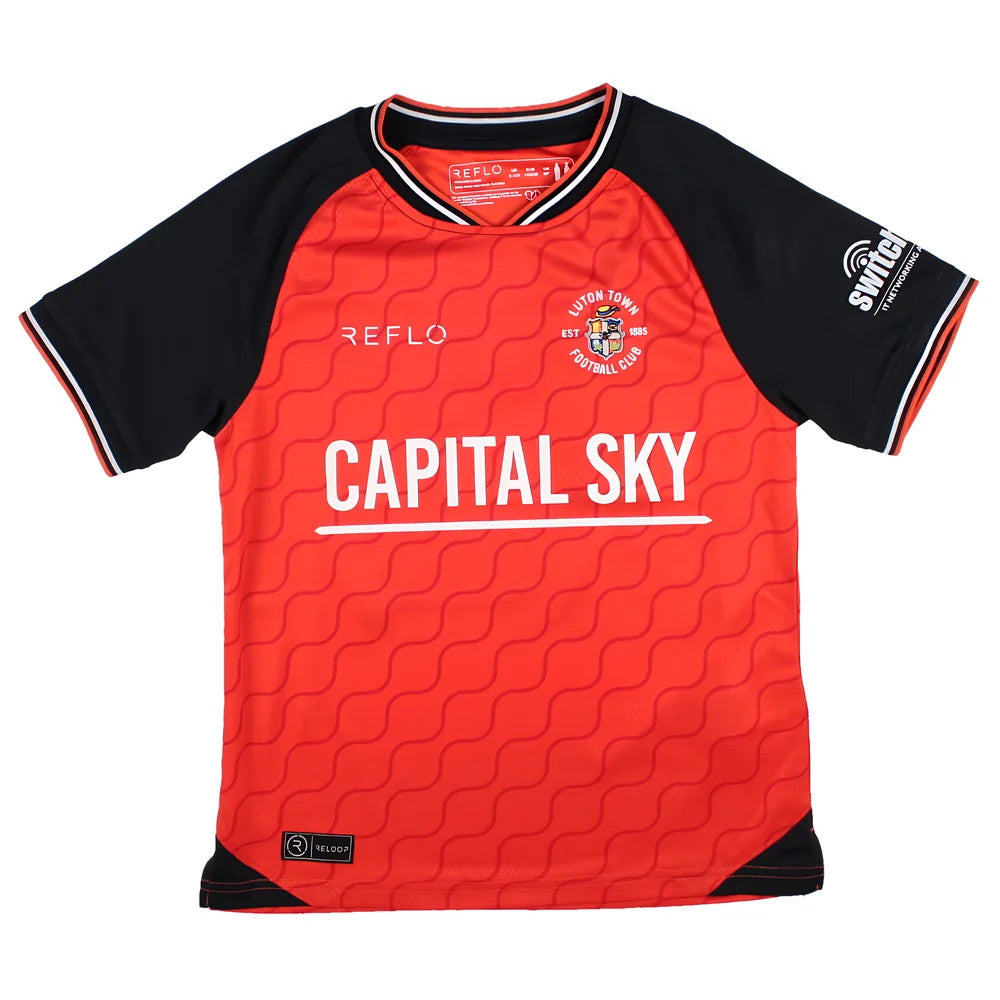 2025-2026 Luton Town Home Shirt (Kids)_0