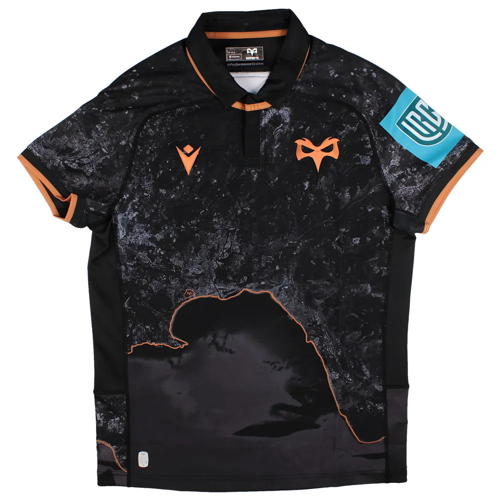2025-2026 Ospreys Rugby Home Slim Fit Shirt_0