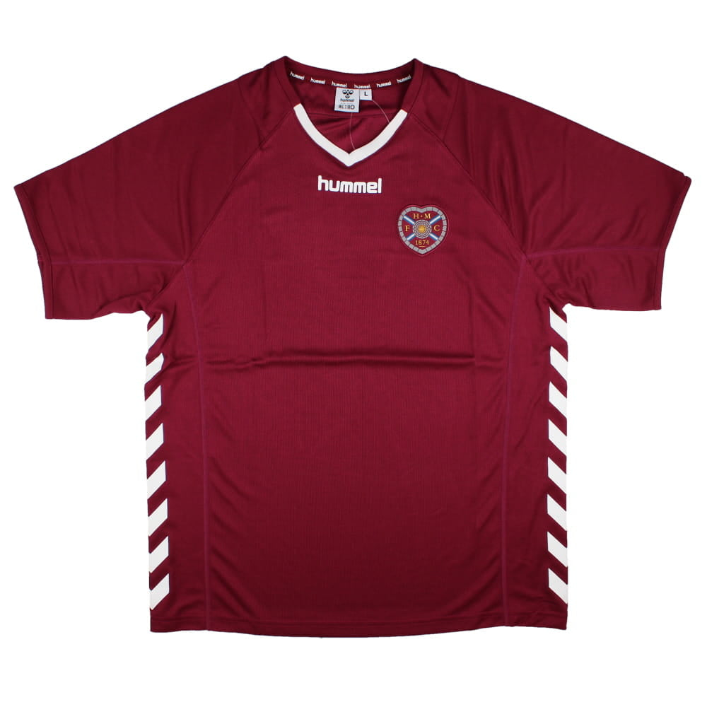 2005-2006 Hearts Home Retro Shirt_0