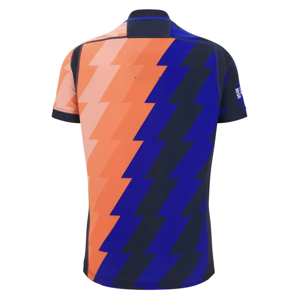 2025-2026 Edinburgh Rugby Training Jersey (Orange-Blue)_2