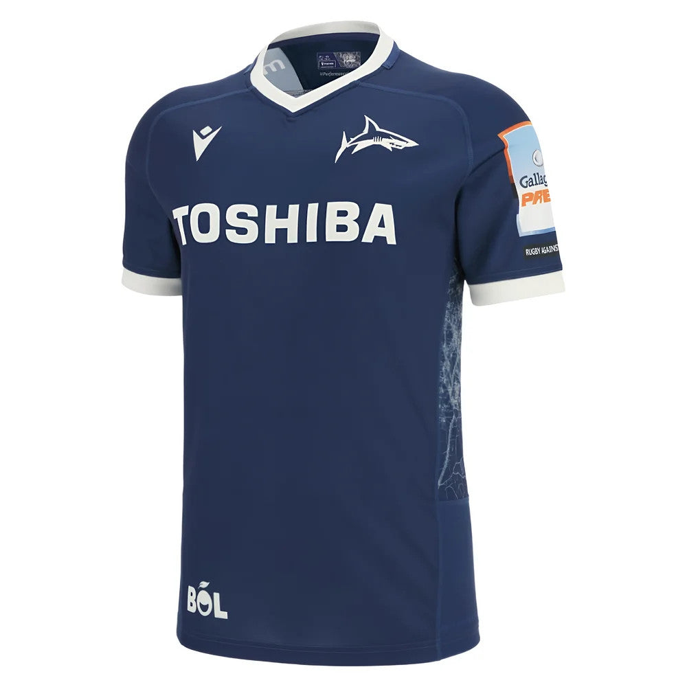 2025-2026 Sale Sharks Home Rugby Shirt (Kids)_0