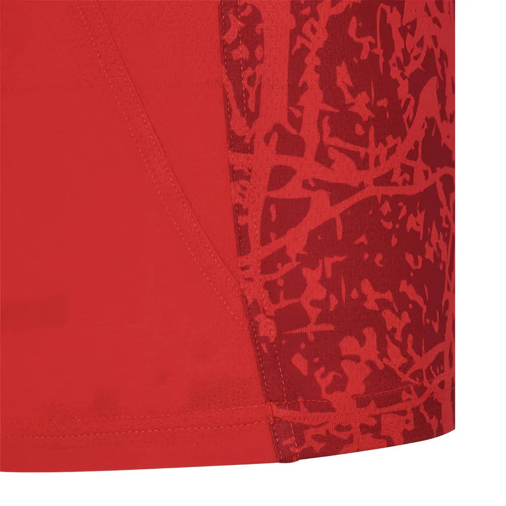 2025-2026 Saracens Pre Match Short Sleeve Tee (Red)_2