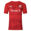 2025-2026 Saracens Pre Match Short Sleeve Tee (Red)_0