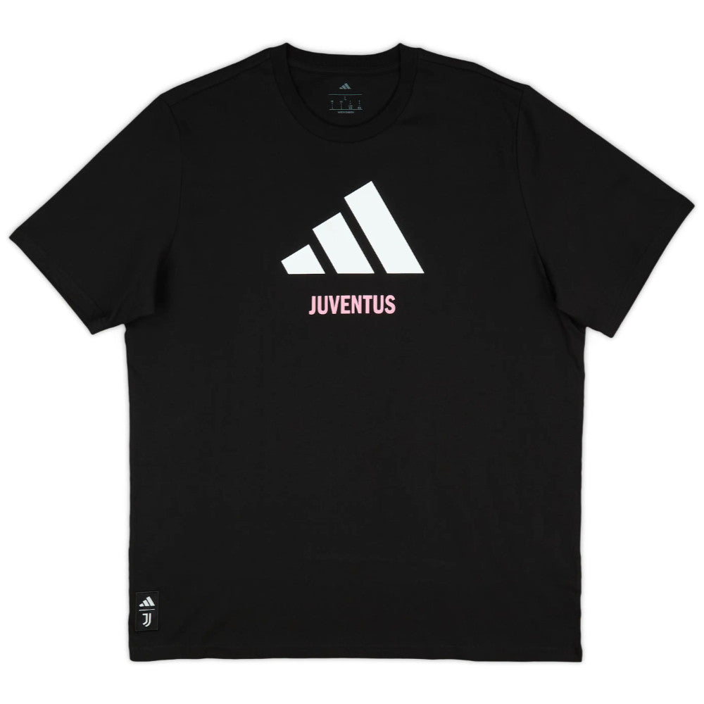 2025-2026 Juventus Seasonal Graphic Tee (Black)_0