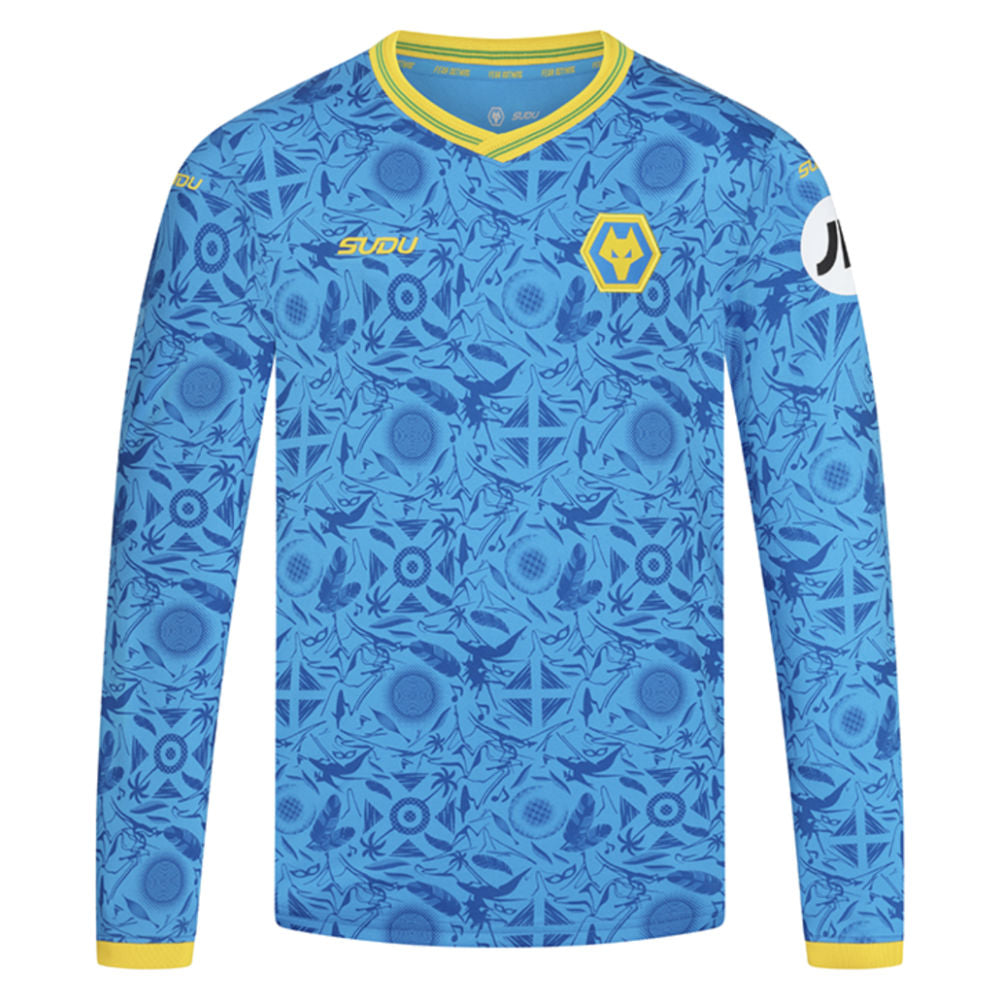 2025-2026 Wolves Long Sleeve Third Shirt (Kids)_0
