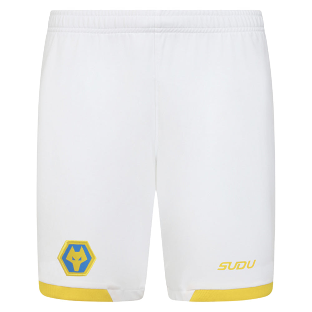 2025-2026 Wolves Third Shorts (White) - Kids_0