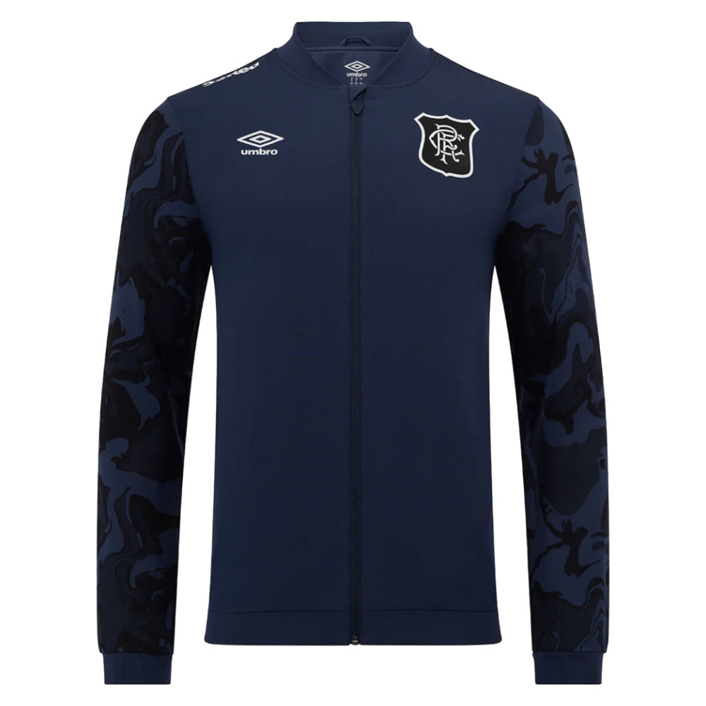 2025-2026 Rangers Third Pre Match Jacket (Indigo)_0