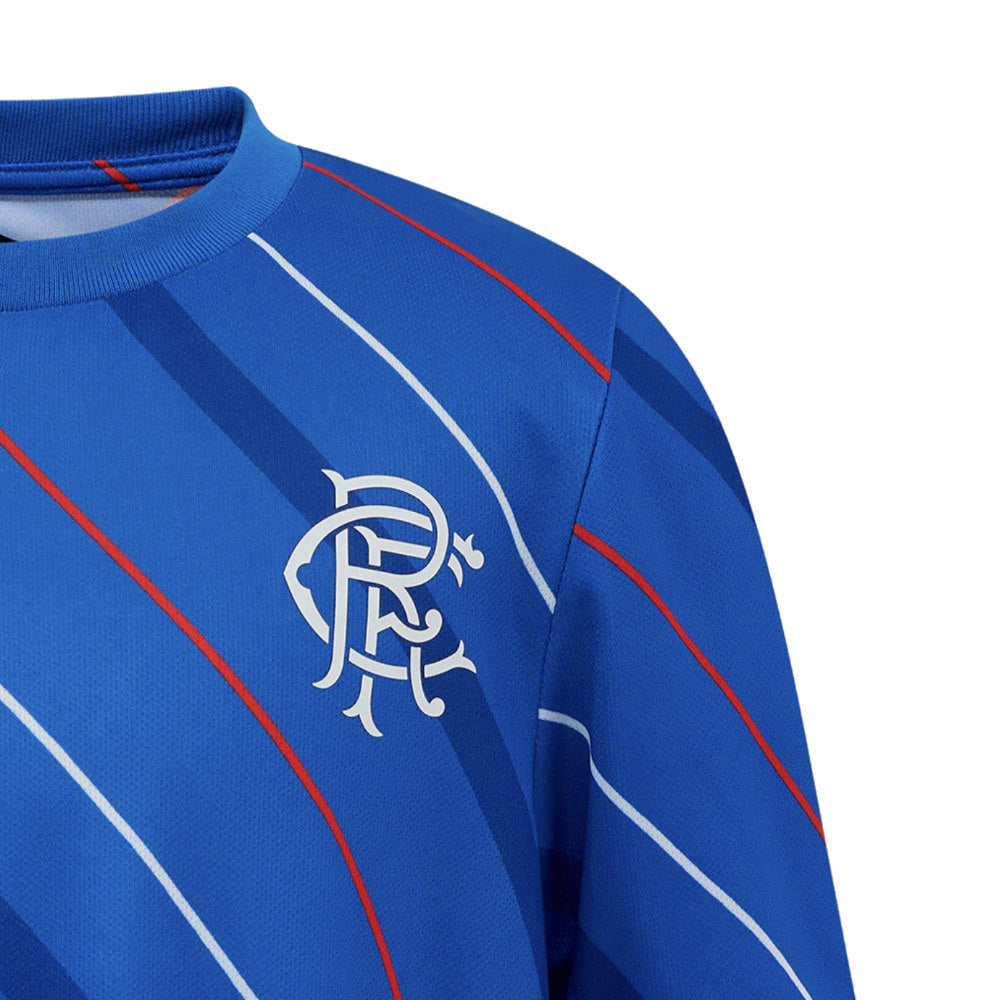 2025-2026 Rangers Home Pre Match Tee (Blue) - Kids_1