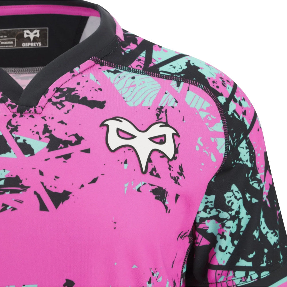 2025-2026 Ospreys Rugby Euro Poly Replica Shirt_1