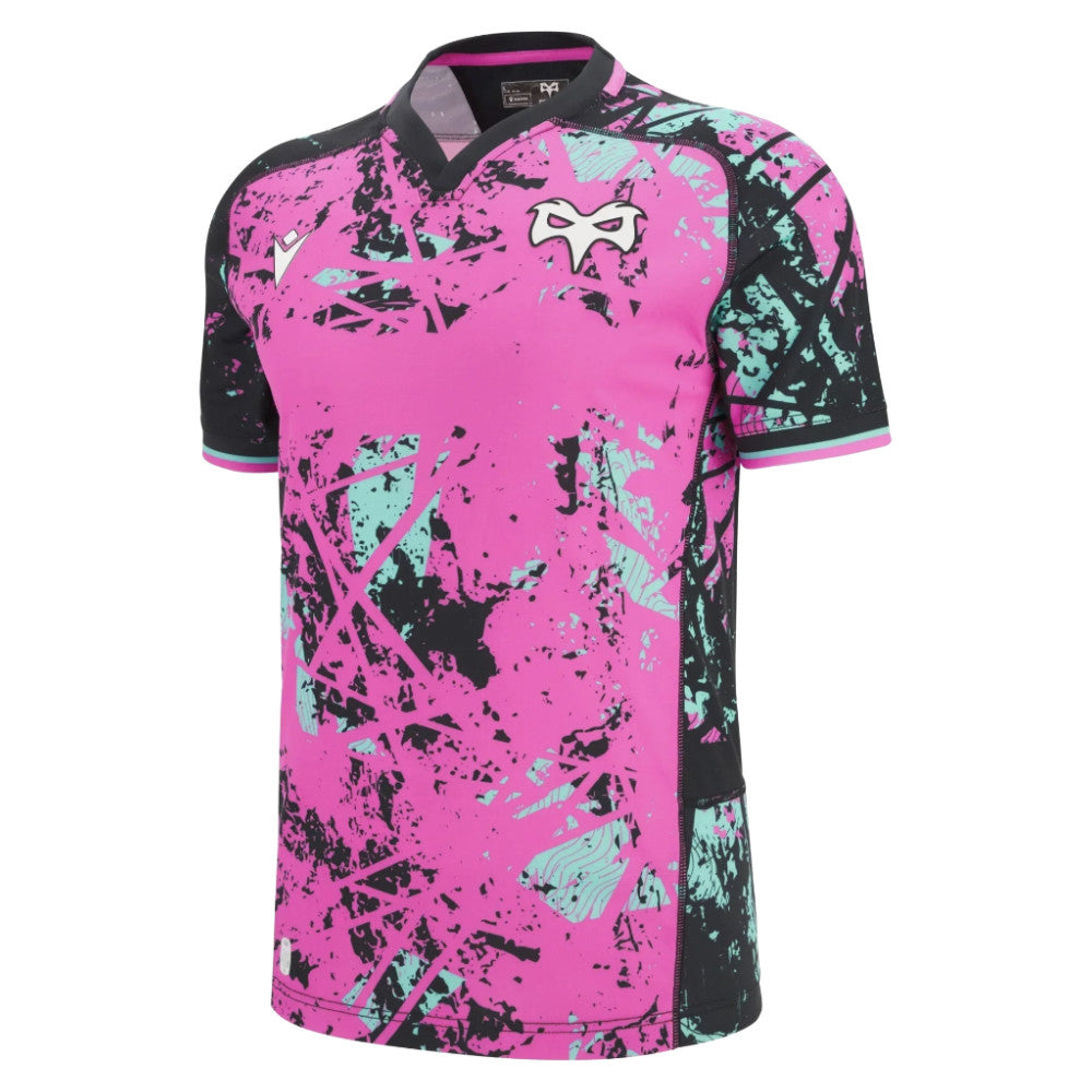 2025-2026 Ospreys Rugby Euro Poly Replica Shirt_0