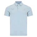 2025-2026 Leinster Rugby Short Sleeve Travel Polo Shirt (Grey Marl)_0