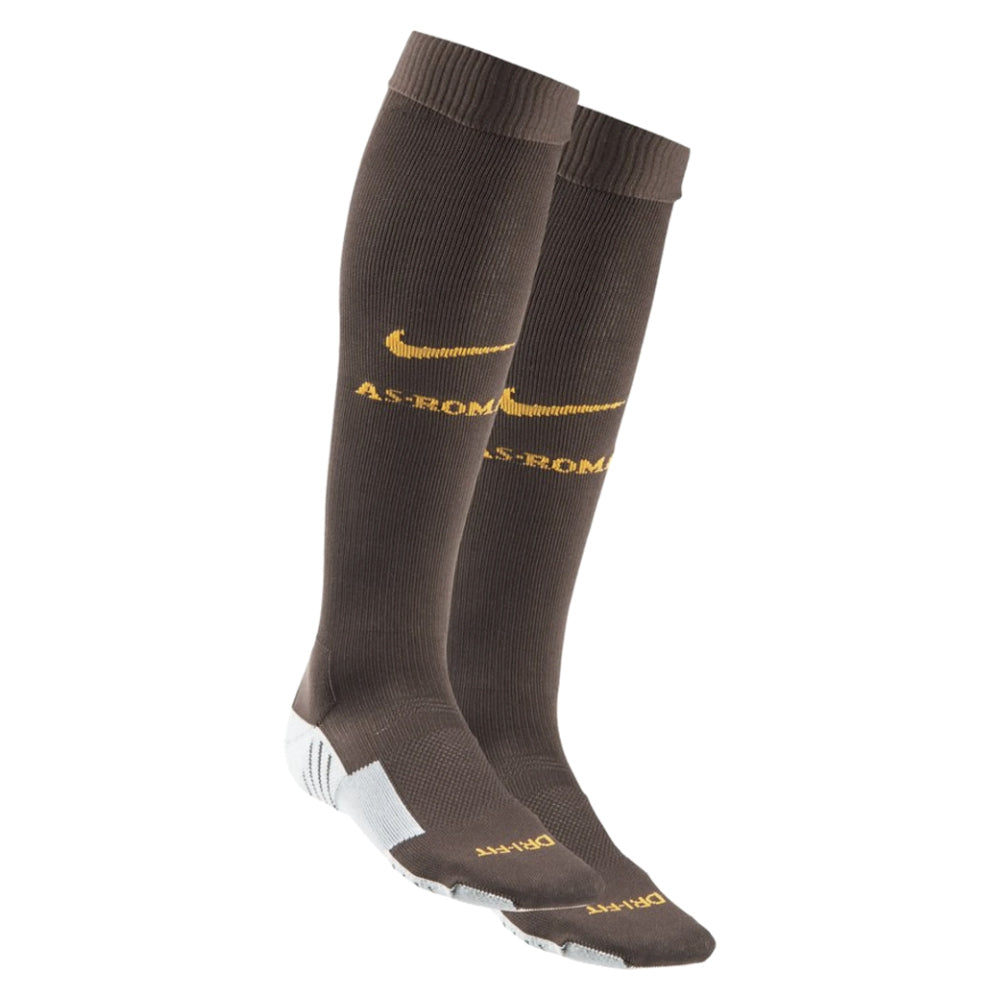 2017-2018 Roma 3rd Socks (Velvet Brown)_0