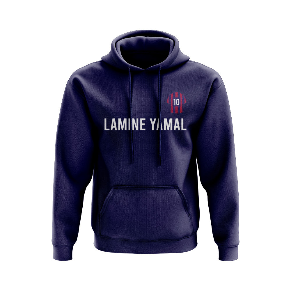 Lamine Yamal Barcelona Number Hoody (Navy)_0