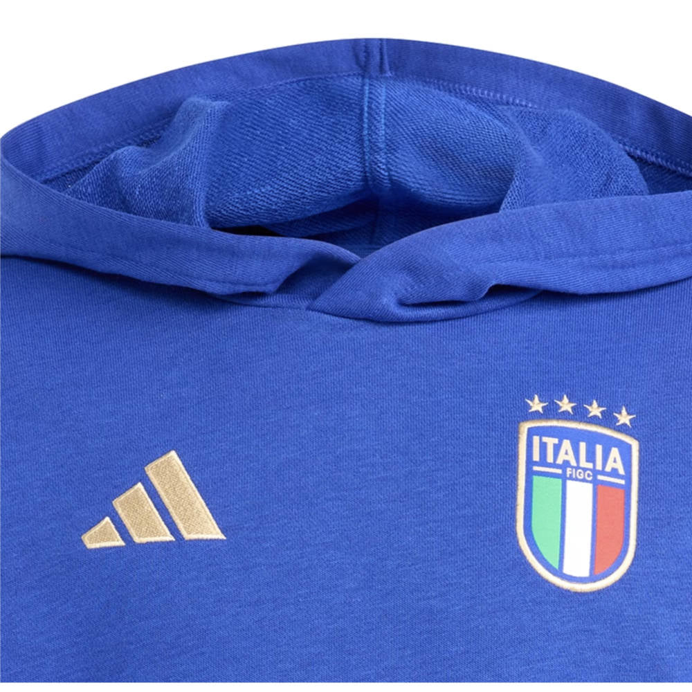2026-2027 Italy Hooded Top (Blue) - Kids_1