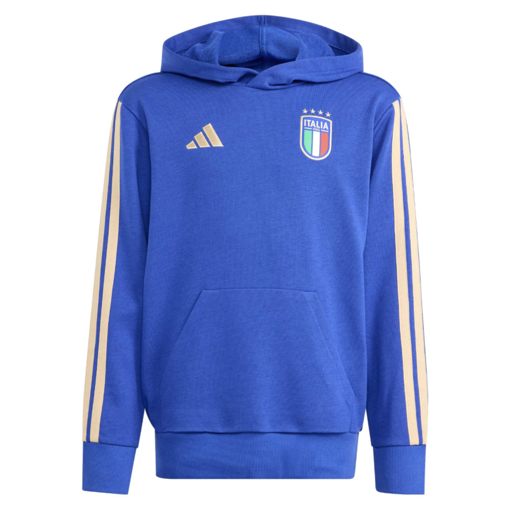 2026-2027 Italy Hooded Top (Blue) - Kids_0