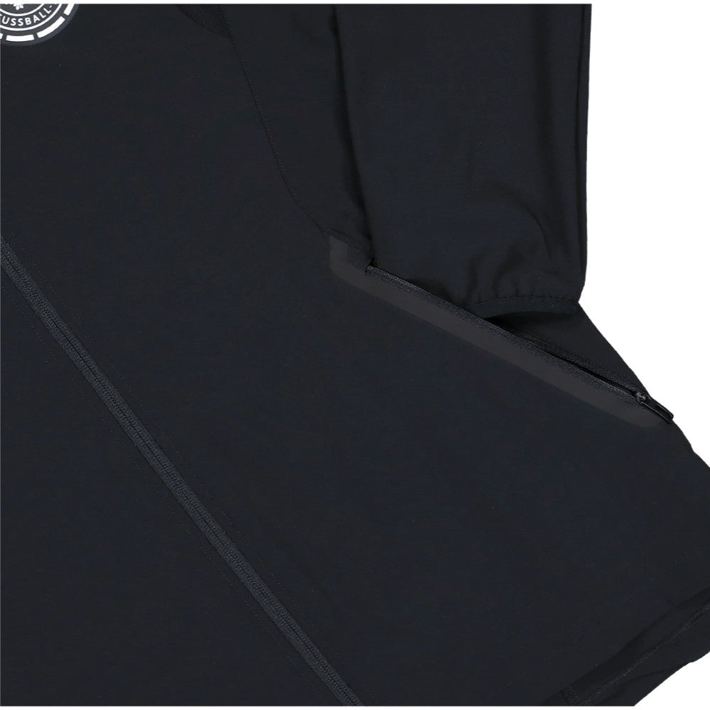 2026-2027 Germany Tiro Travel Full Zip Windbreaker (Black)_1