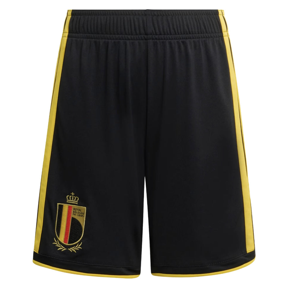 2026-2027 Belgium Home Shorts (Black) - Kids_0