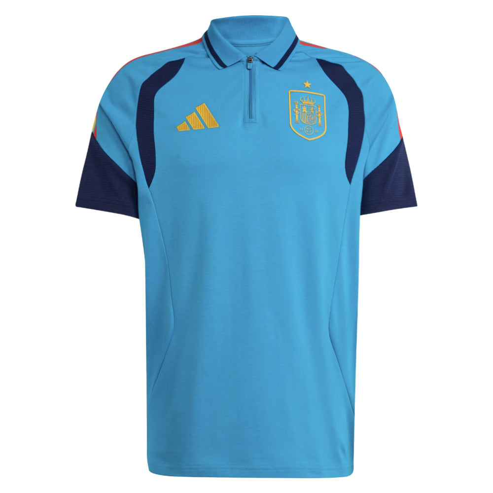2026-2027 Spain Polo Shirt (Bold Aqua)_0