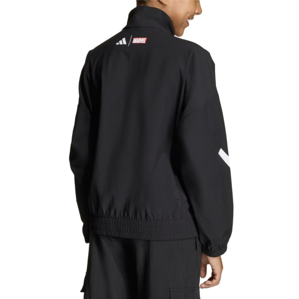 2025-2026 Real Madrid Anthem Jacket (Black) - Kids_1