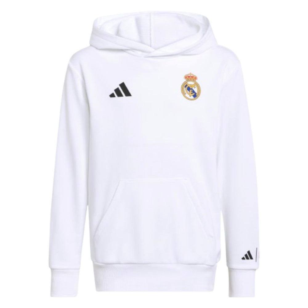 2025-2026 Real Madrid Marvel Hoody (White) - Kids_0