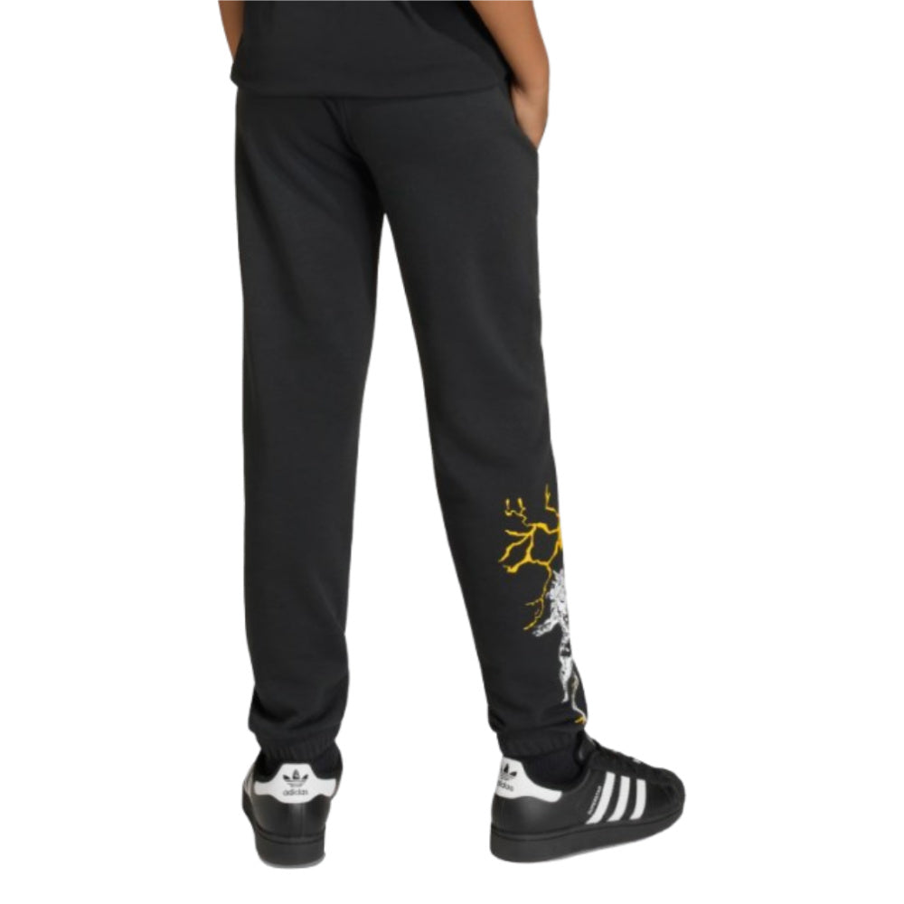 2025-2026 Real Madrid Marvel Pants (Black) - Kids_1