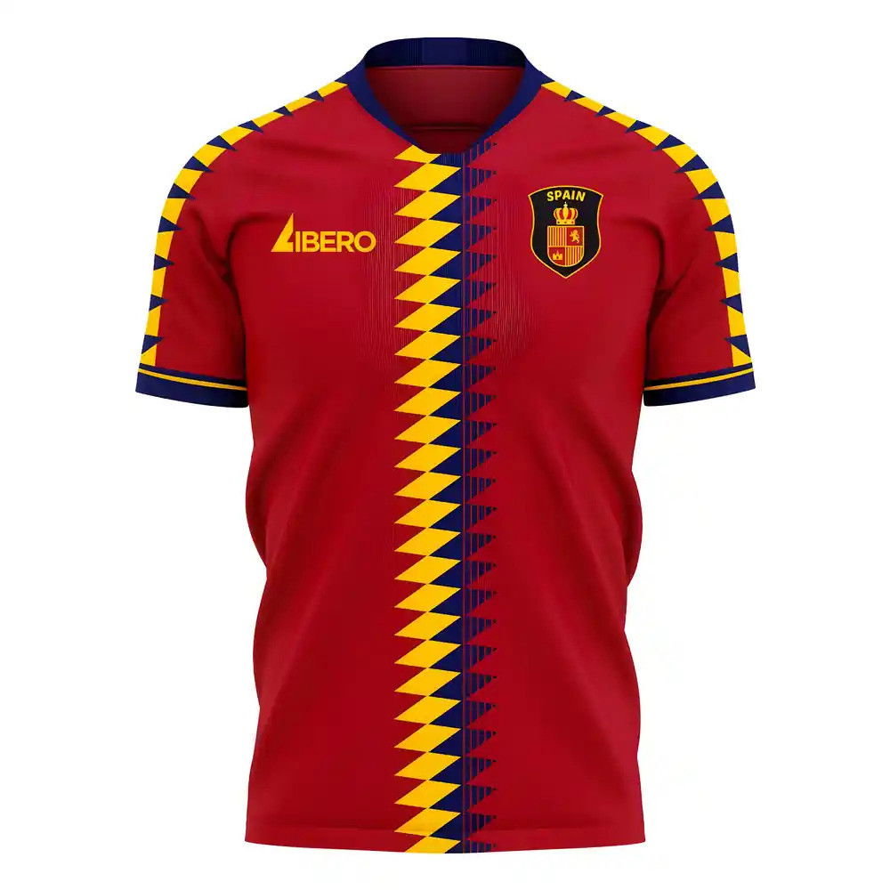 Spain 2025-2026 Home Concept Football Kit (Libero) (DE GEA 1)_5