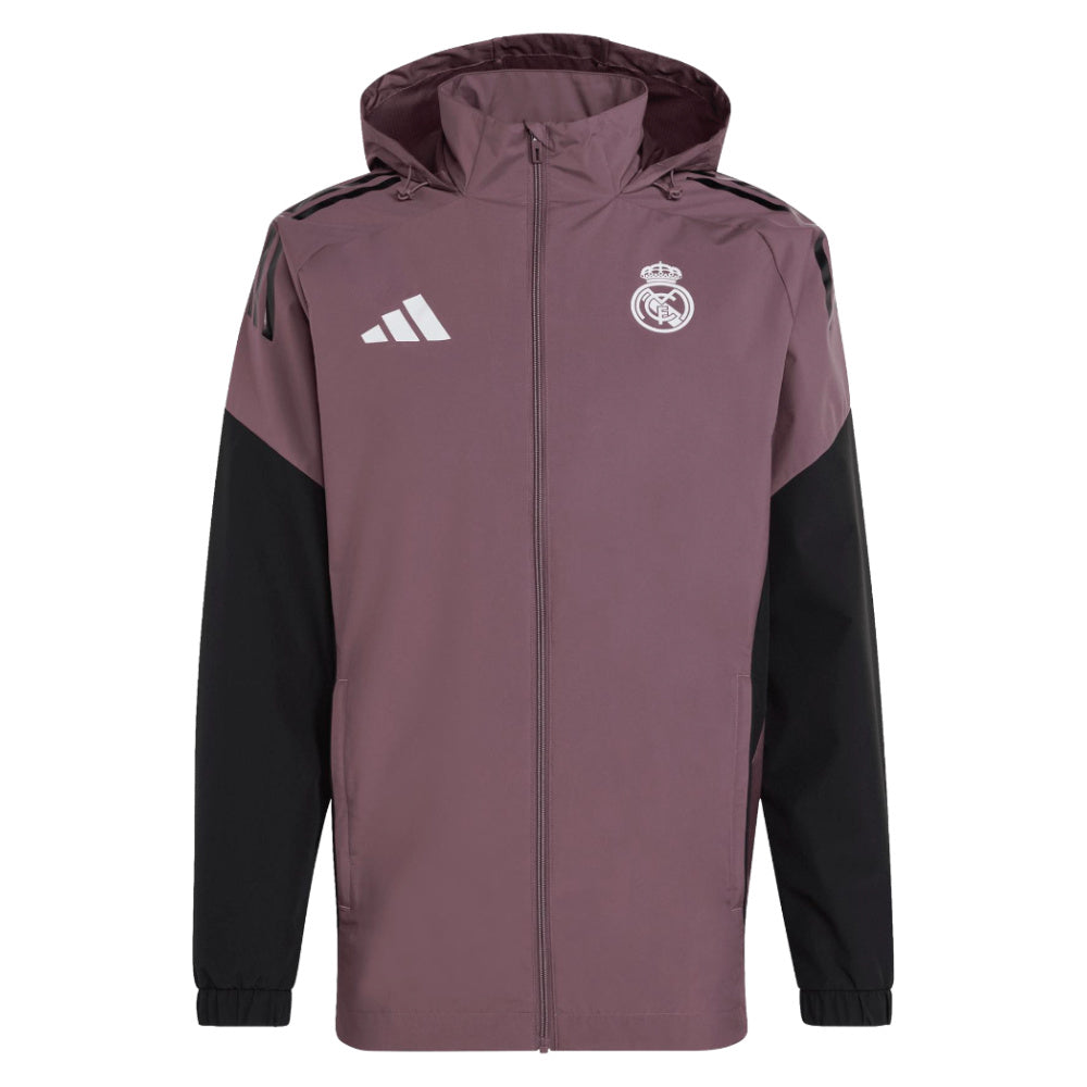 2025-2026 Real Madrid Allweather Jacket (Shadow Fig)_0
