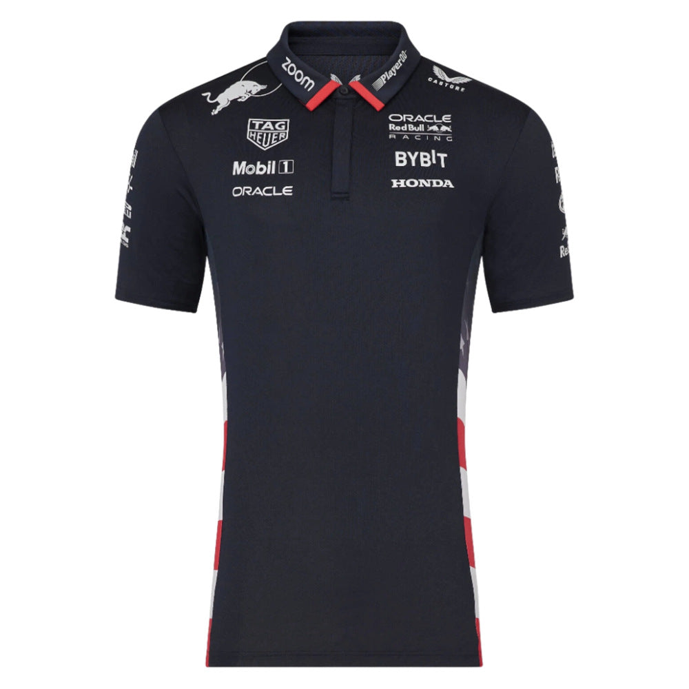 2024 Red Bull Racing America Race Team Polo Shirt (Night Sky)_0