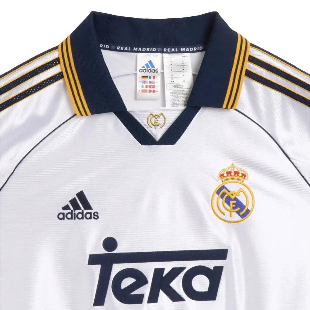 1998-2000 Real Madrid Reissue Home Shirt (Hierro 4)_4