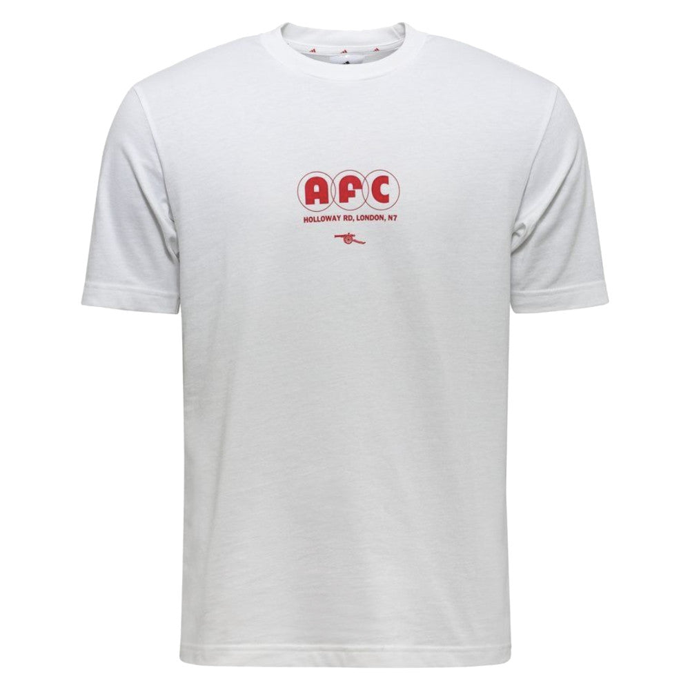 2025-2026 Arsenal Graphic Tee (White)_0