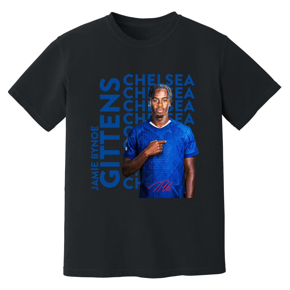 Jamie Bynoe Gittens Chelsea New Signing T-Shirt (Black)_0