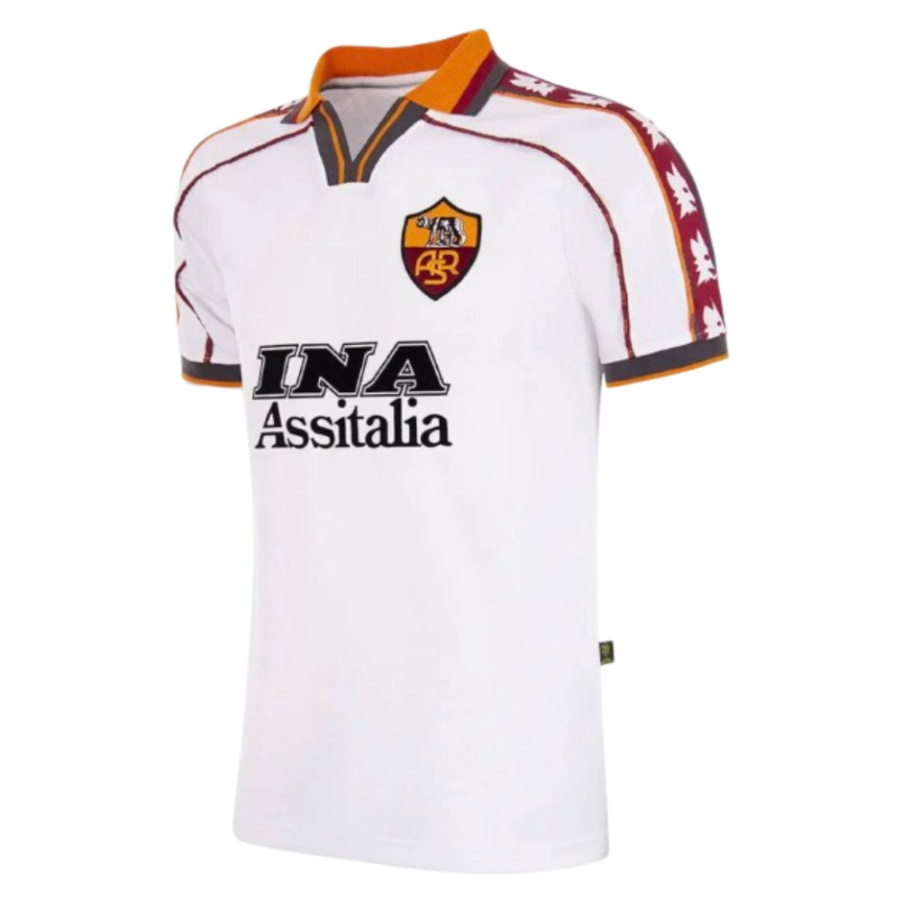 1998-1999 Roma Away Retro Football Shirt (Montella 9)_2